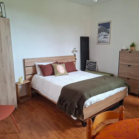 T2 Cosy Vue Montagne, Proches Adour, Thermes A 5 Min, Centre 3 Min, 1er Etage * Bagnères-de-Bigorre